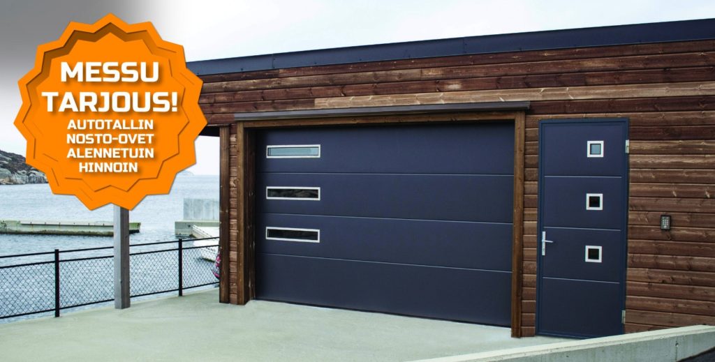 Nosto-ovi on autotallin ovien osalta teknisesti viimeistä huutoa. Se on energiatehokas, kevytkäyttöinen ja täysin automatisoitavissa.