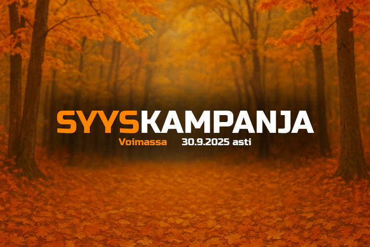 Syyskampanja 2025 - Autotallin nosto-ovet -25% - Ulko-ovet ja ikkunat -10% - JK-Ovet
